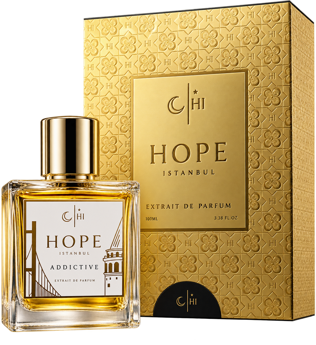 Hope Istanbul • Addictive • 100 ml • Scatola Danneggiata • Extrait de Parfum