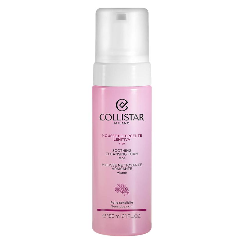 Collistar Milano• Mousse Detergente Lenitiva Viso• Pelle Sensibile• 180ml