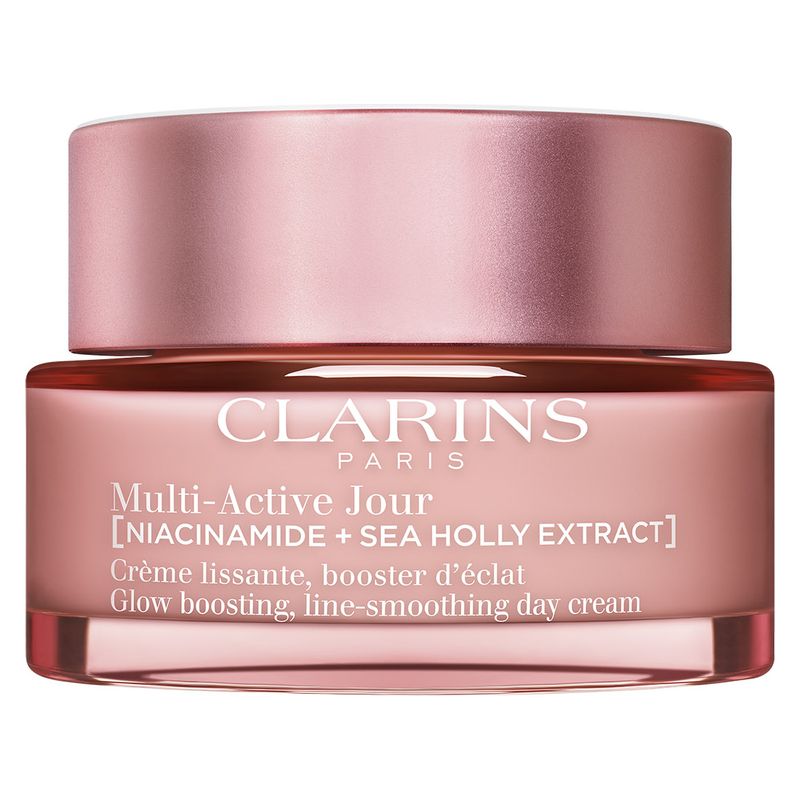 Clarins Paris• Multi Active Jour • Niacinamide + Sea Holly Extract • Creme lissante • 50 ml• Senza Scatola