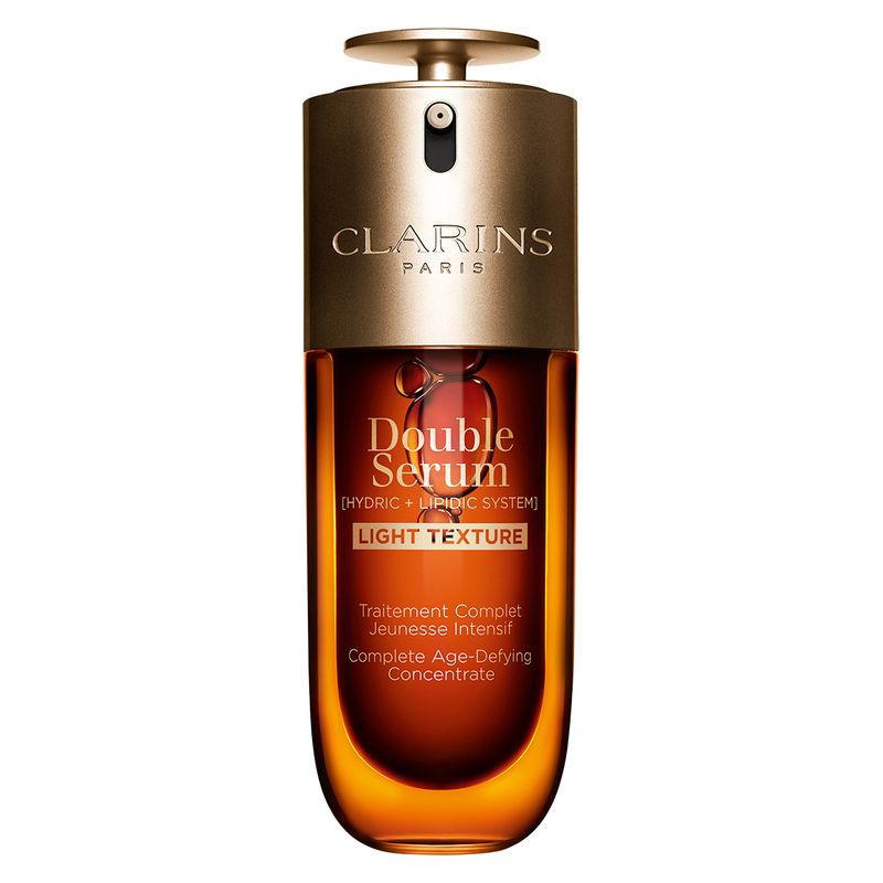 Clarins• Double Serum• Hydric+Lipidic System• Light Texture• 50 ml• Privo di scatola Come In Foto