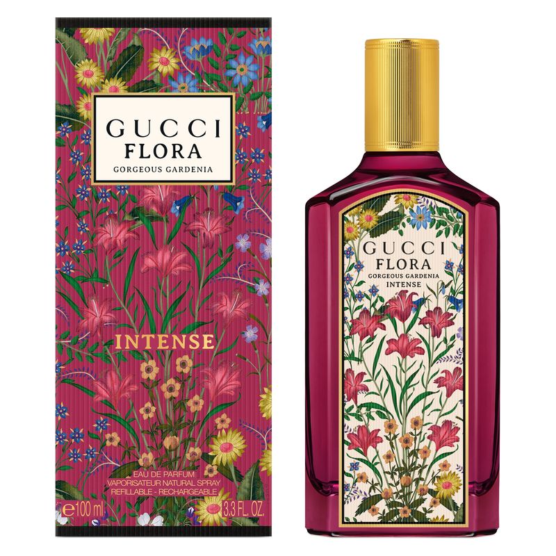 Gucci Flora• Gorgeous Gardenia• Eau De Parfum Intense• 100ml• Refillable