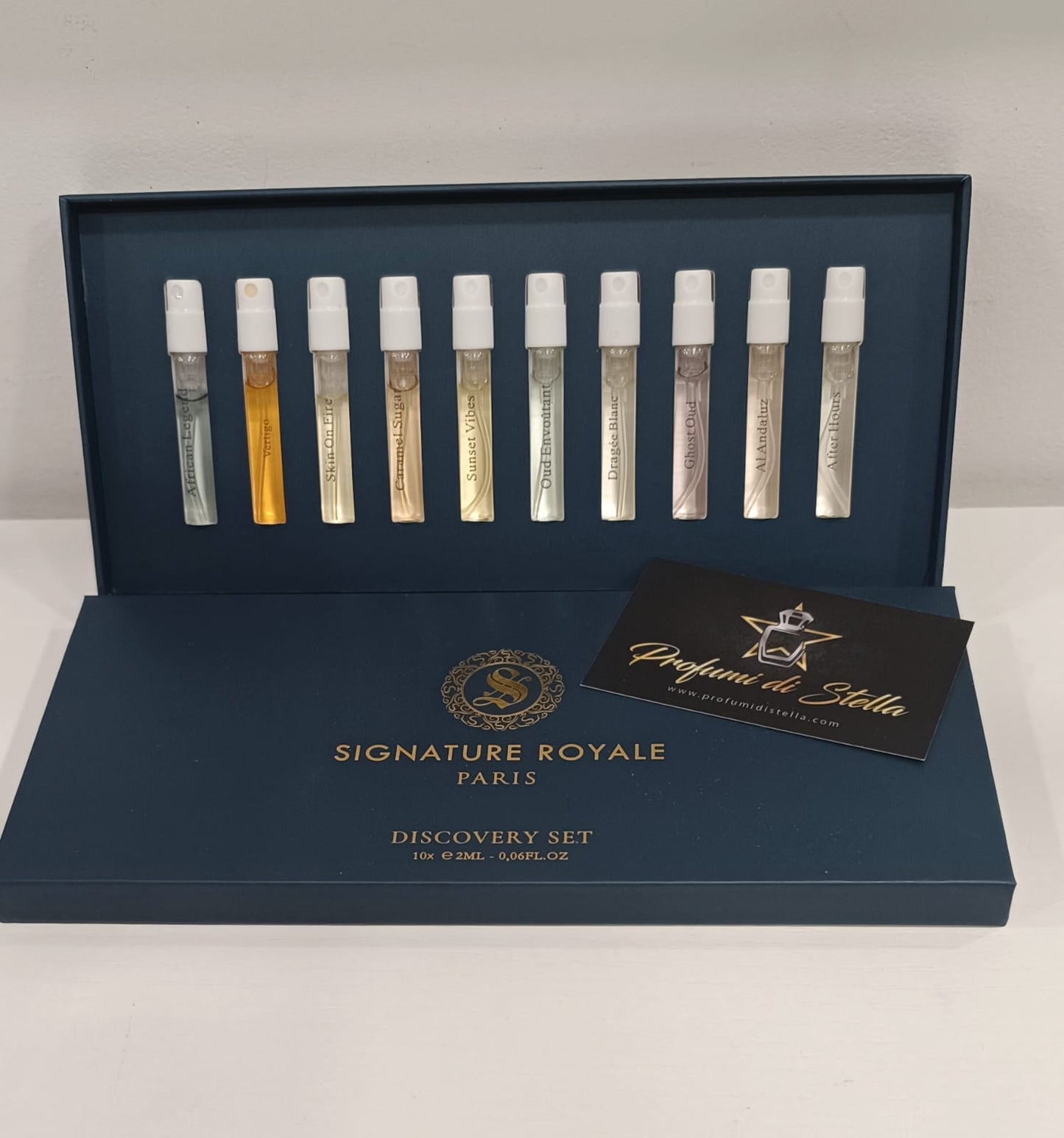 Discovery Set • Signature Royale Paris • 10 Extrait De Parfum • Unisex