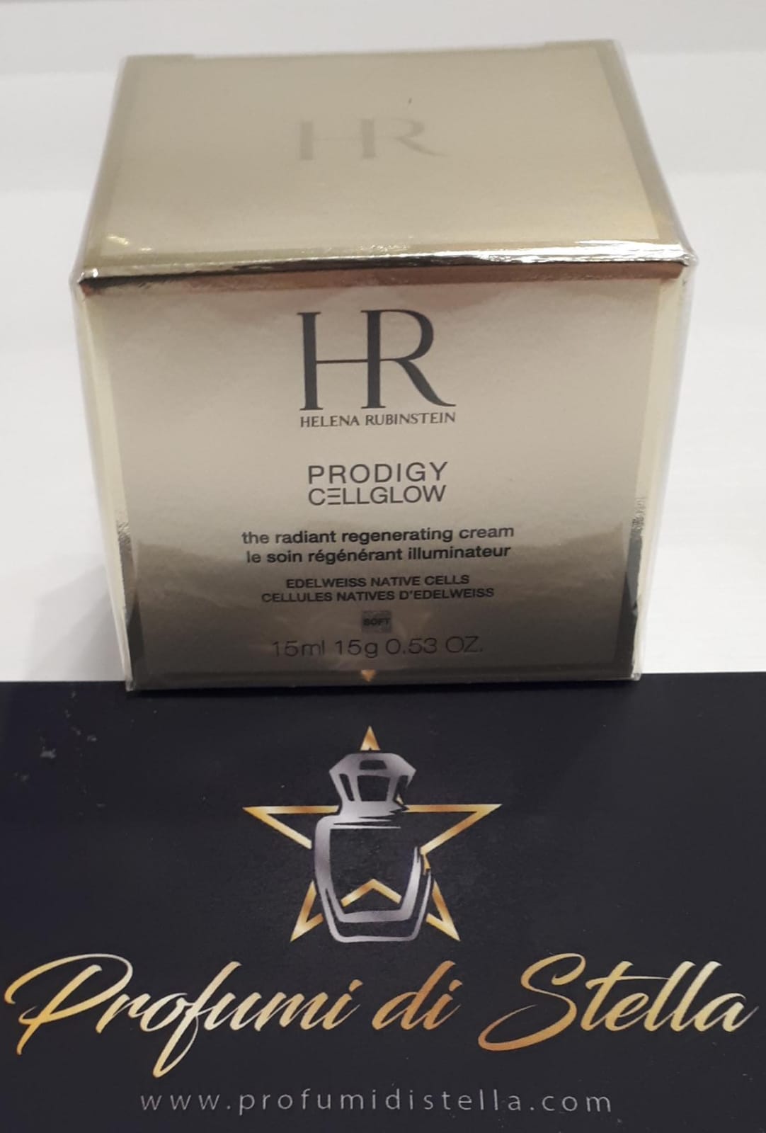 Helena Rubistein • Prodigy Cell Glow • The Radiant Regenerating • Creama • 15ml • Trattamento Rigenerante Illuminante