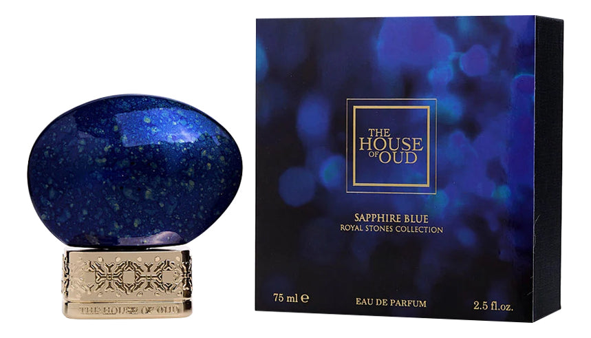 THE HOUSE OF OUD • SAPPHIRE BLUE • Eau de Parfum • 75ml • Unisex• Senza Celophane