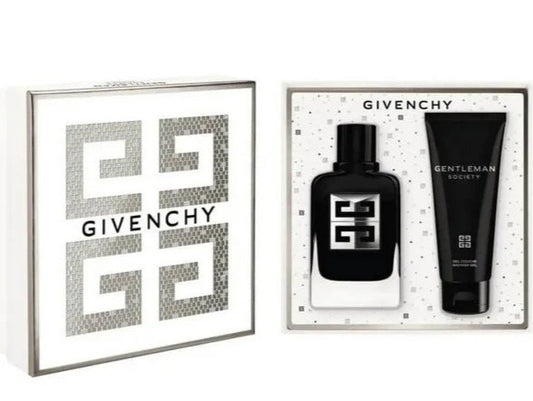 SET • GIVENCHY • Gentleman Society • 60ml Eau de Parfum + 75ml Shower Gel • per uomo