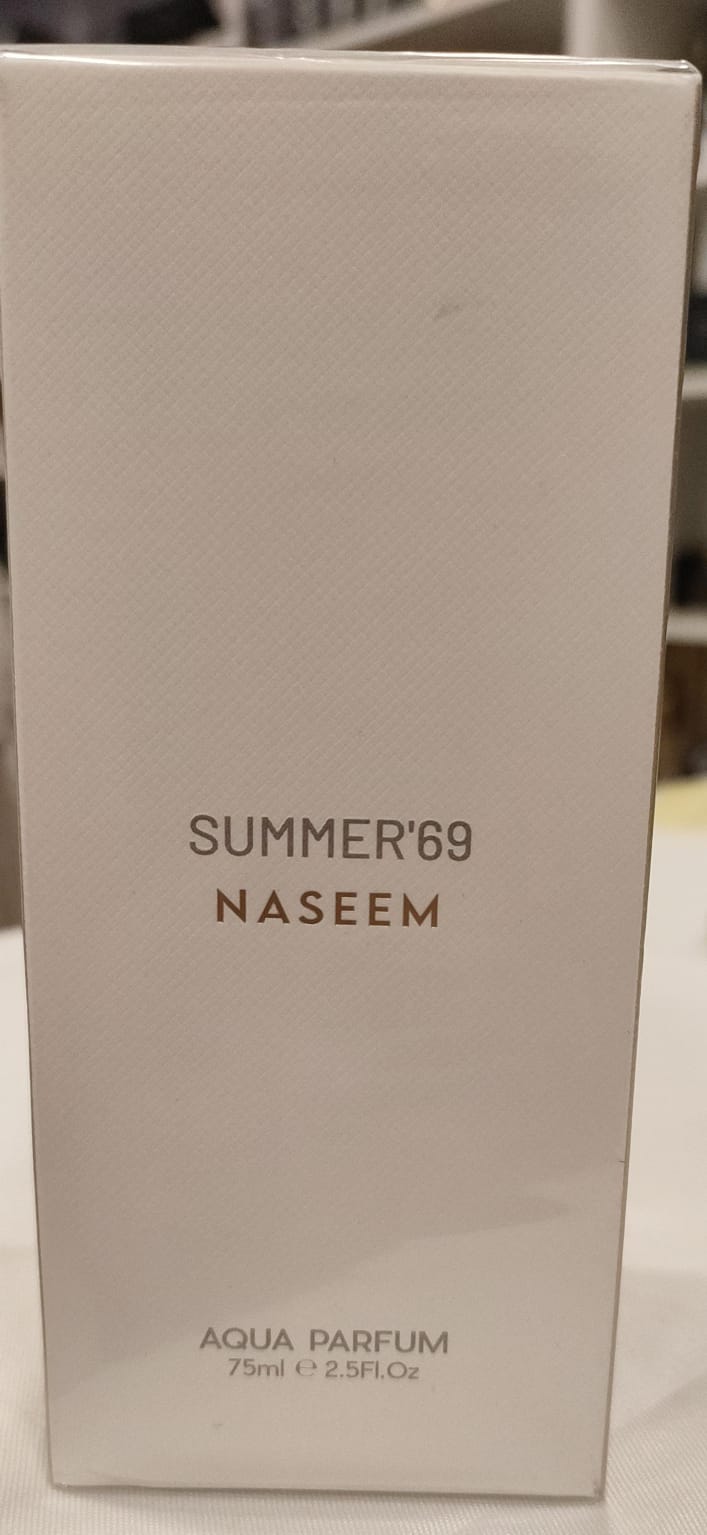 Naseem• Summer'69 • Aqua Parfum spray • 75 ml • Unisex