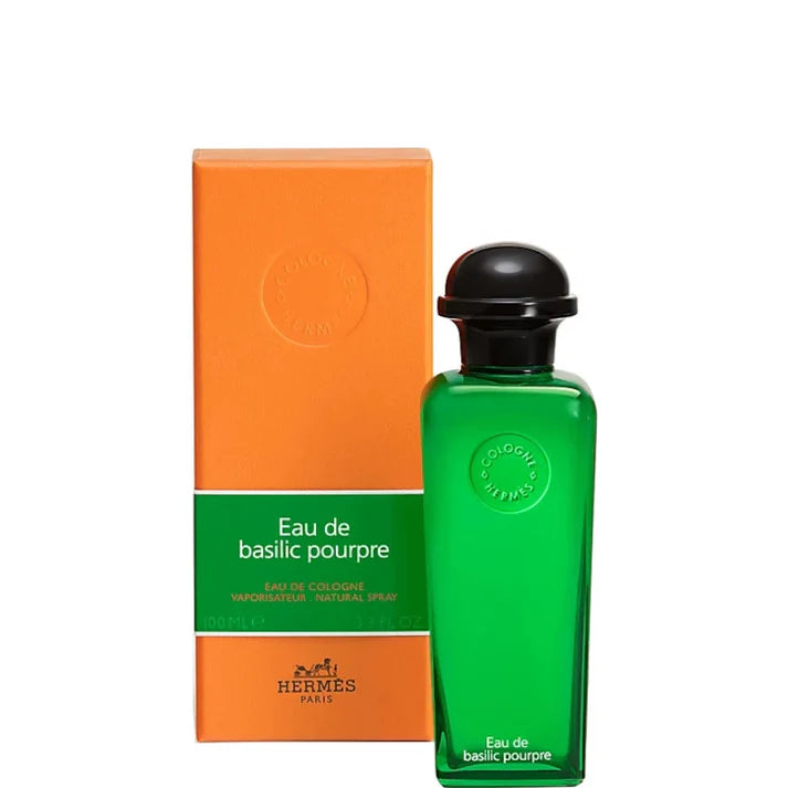 HERMES• EAU DE BASILIC POURPRE• 100 ML• EAU DE COLONE