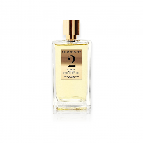 Rosendo Mateu • N 2 citrus wood suede leather • Eau de Parfum • UNISEX • 100ml • Senza Scatola
