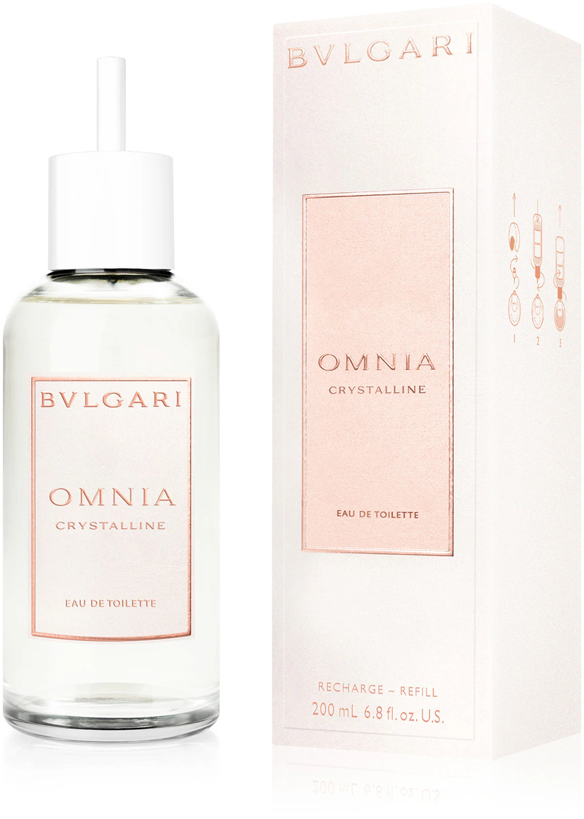Bulgari• Omnia Crystalline• 200ml• Eau De Toilette• Refill