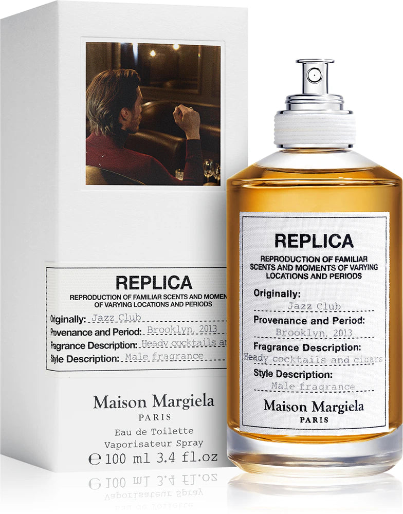 Maison Margiela•Replica• Jazz Club•100ml•Eau De Toilette• Scatola Danneggiata