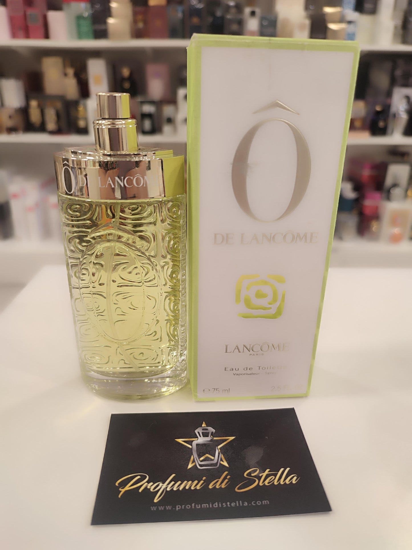 lancome • o de lancome • eau de toilette • 75 ml • senza celophane • senza tappo