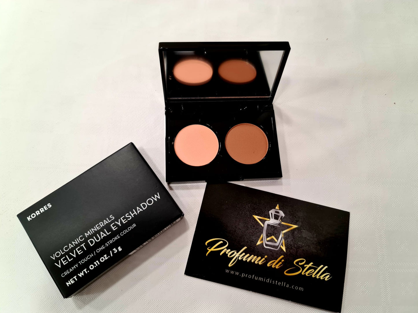 KORRES • Pallette • Ombretti • Volcanic Minerals • Velvet Dual Eyeshadow • N. 22