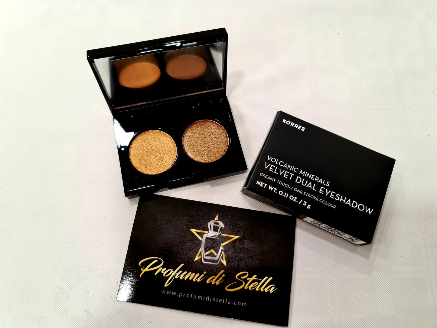 KORRES • Pallette • Ombretti • Volcanic Minerals • Velvet Dual Eyeshadow • N. 28