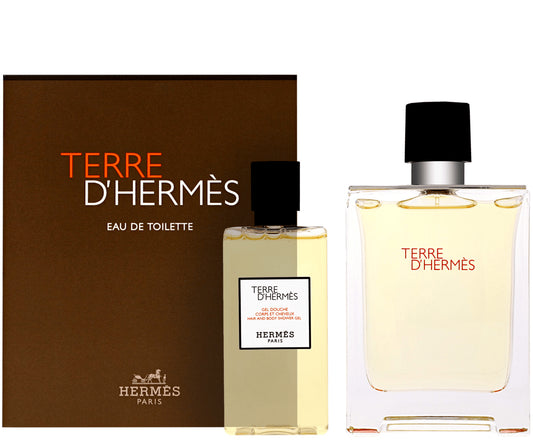 SET Hermes •  Terre d´Hermès • eau de toilette 100 ml + doccia gel 80 ml