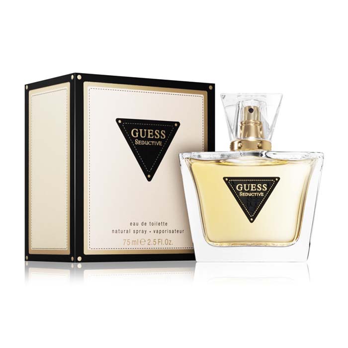 L’eau de toilette da donna Guess Seductive ti darà la sicurezza di cui hai bisogno per avere sempre la meglio. Le sue note floreali e fruttate sottolineano perfettamente la tua femminilità e fanno risaltare il tuo inconfondibile fascino grazie al quale nessuno potrà resisterti.