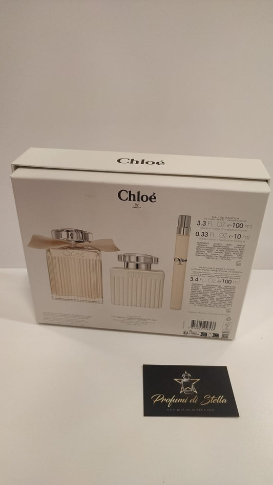 Cofanetto•  Chloè•  100 ml•  Eau De Parfum•  + Body Lotion•  + 10 ml