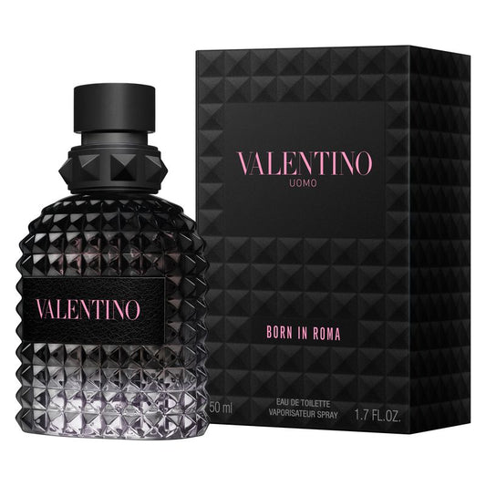 Valentino Uomo• Born In Roma • 50 ml• Eau De Toilette• Scatola Danneggiata• Senza Cellophane