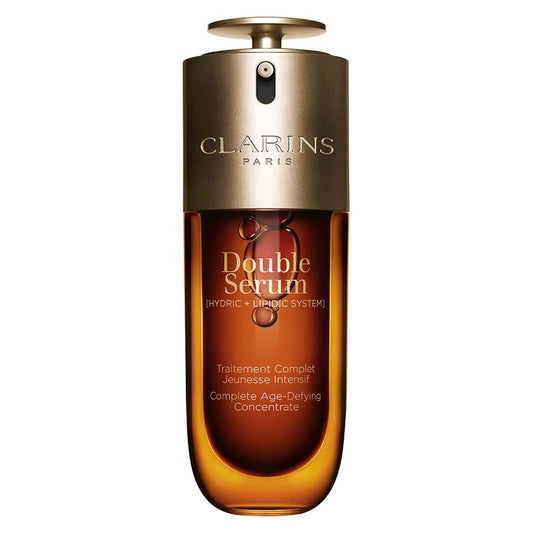 Clarins• Double Serum• Hydripic + Lipidic System• 50 ml• Senza Scatola