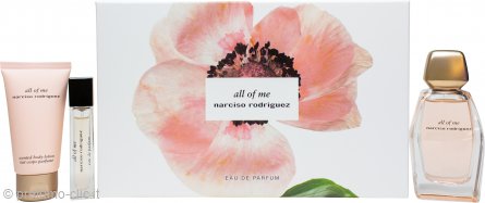 Set Narciso Rodriguez• All Of Me• 90 ml Edp+ Purse Spray edp 10 ml Edp + Body Lotion 50 ml