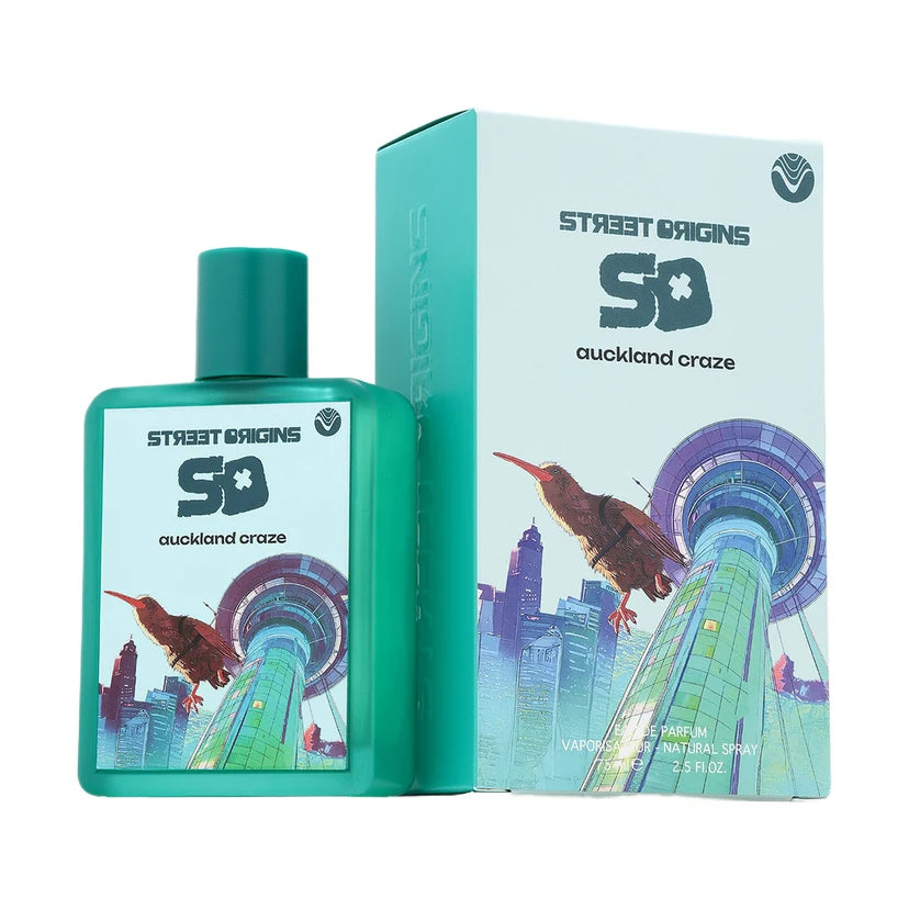 Street Origins•  Aukland Craze•  75ml•  Eau De Parfum