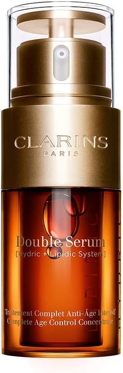 Clarins • Double Serum • Hydric + Lipidic System • 50 ml • Senza Scatola