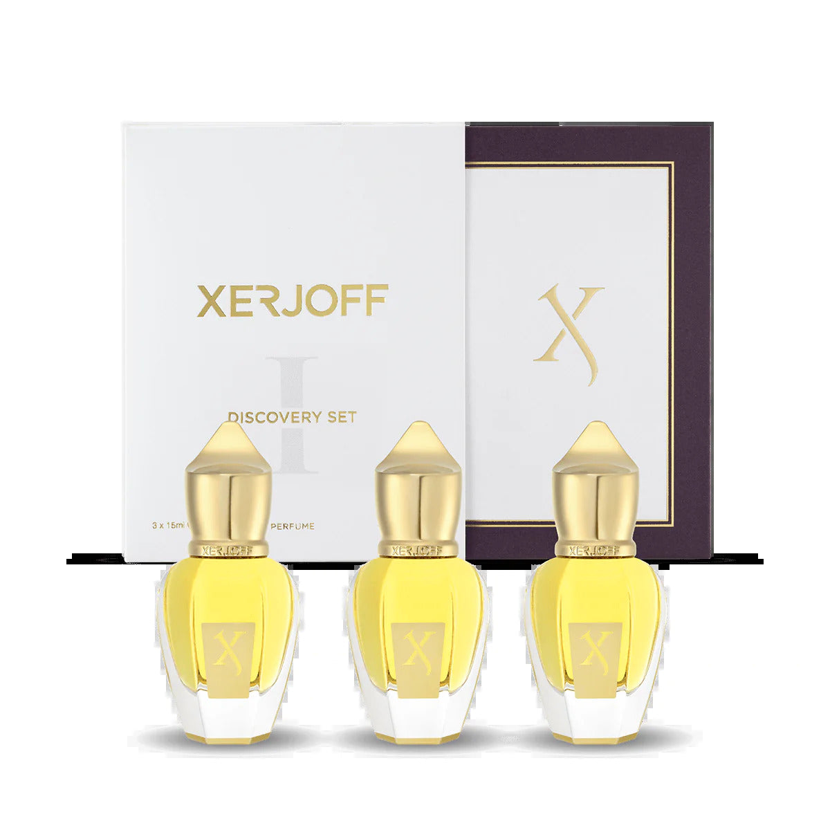 Xerjoff • Discovery Set • 3*15ml • Cruz del Sur II Parfum • Erba pura Eau de Parfum • Uden Overdose Parfum