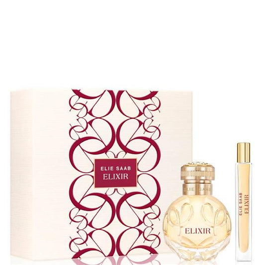 Elie Saab •  Elixir • Eau de Parfum 50ml + Eau de Parfum 10ml • da donna • Cofanetto regalo