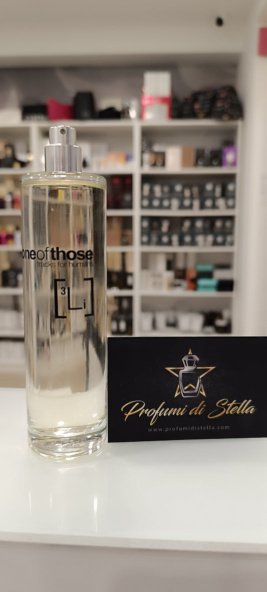 One of those •  tracks for humans •  100 ml •  eau de parfum •  Senza Scatola  •  Senza Tappo