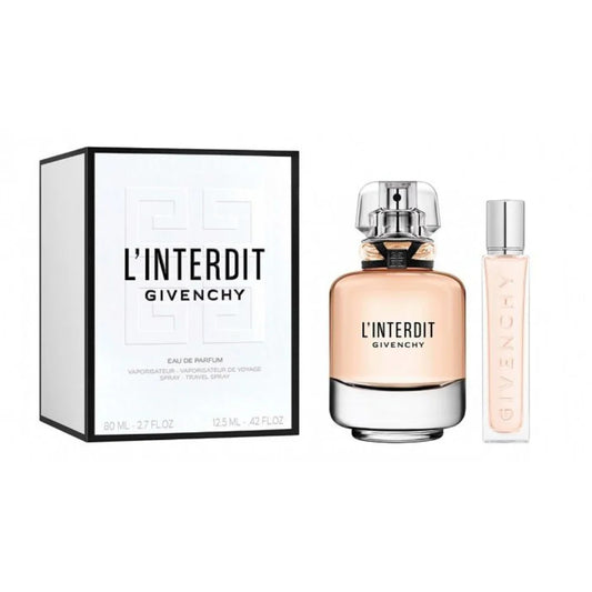 SET • Givenchy • L’Interdit • Eau de Parfum 80ml + 12,5 ml • Cofanetto Regalo