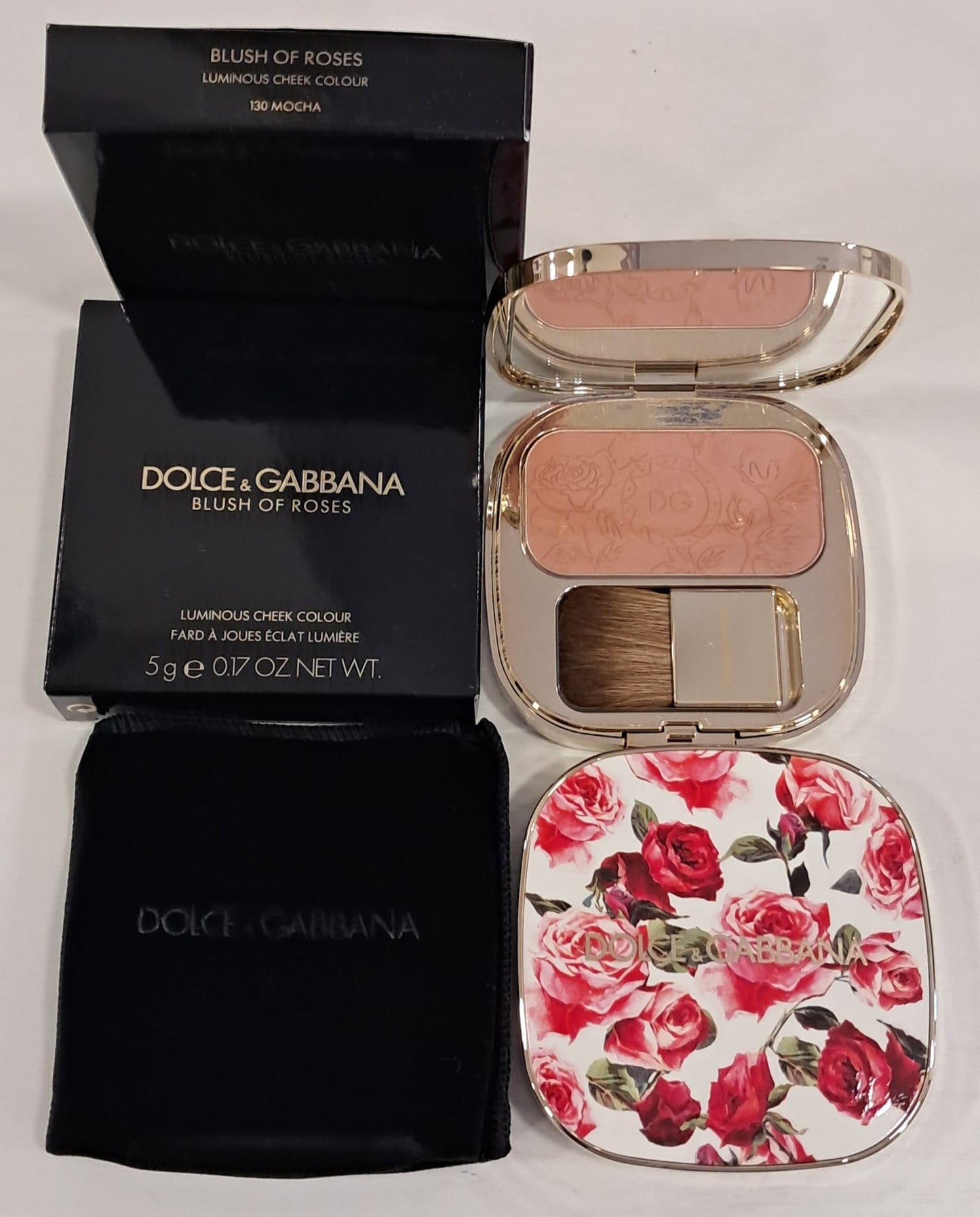 Dolce&Gabbana • Blush of Roses Luminous Cheek Colour •  N. 130 MOCHA