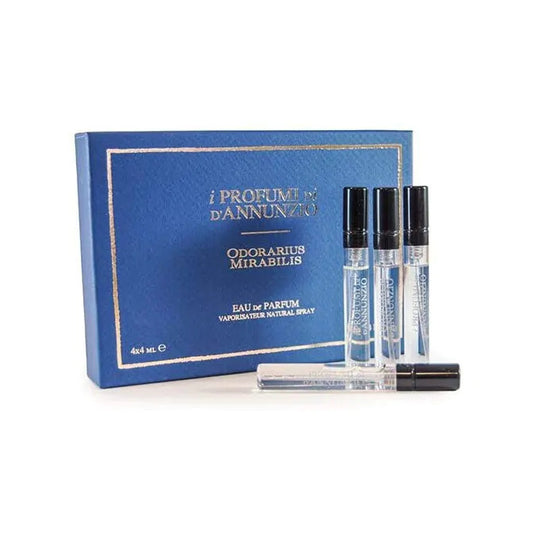 Discovery Set • I PROFUMI DI D’ANNUNZIO •  Odorarius Mirabilis •  4X4ml • Eau de Parfum