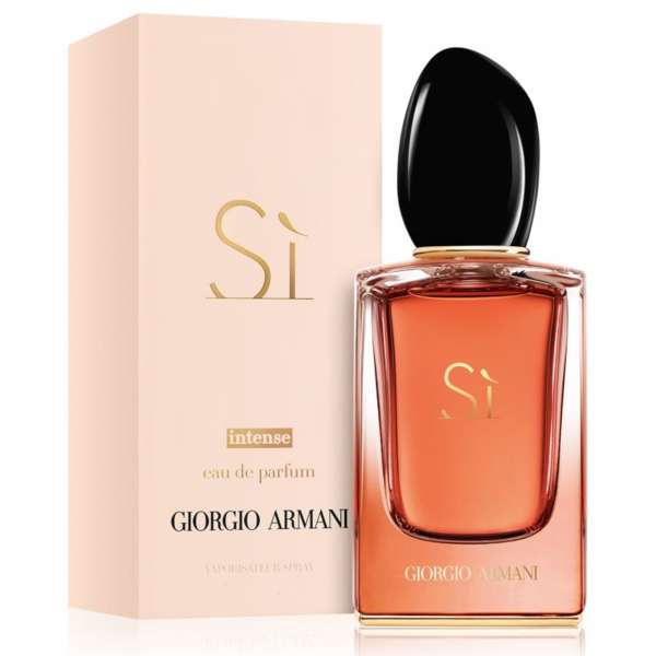 Armani • SI INTENSE• Eau de Parfum intense • 50ml •  da donna • SCATOLA DANNEGGIATA