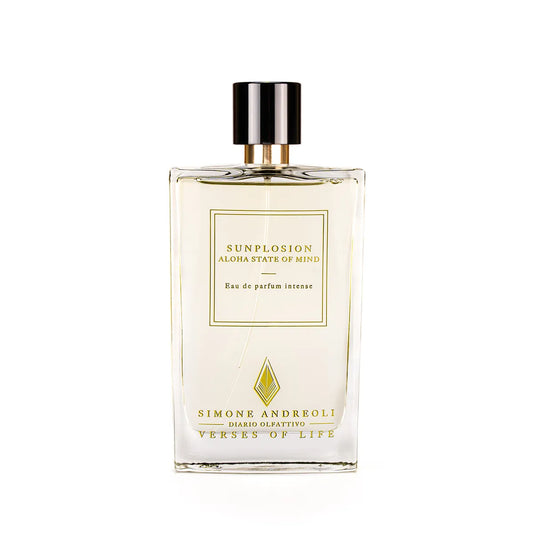 simone andreoli• sunplosion• 100 ml• eau de parfum intense • Senza Scatola