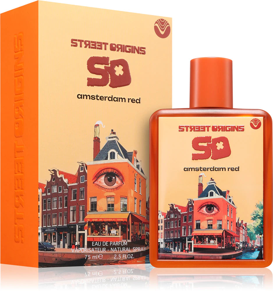 Street Origins • Amsterdam Red • 75ml• Eau De Parfum