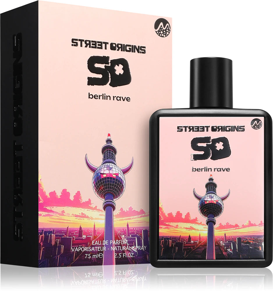 Street Origins • Berlin Rave • 75ml• Eau De Parfum