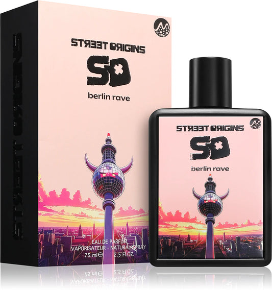 Street Origins • Berlin Rave • 75ml• Eau De Parfum