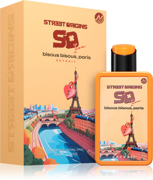 Street Origins • Bisous Bisous Paris • 75ml• Extrait de Parfum