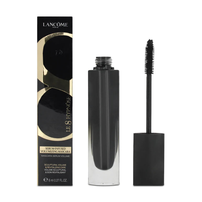Lancome• Le 8 Hypnose• 01 Noir Sculptural  Serum Infused Volumizing Mascara• 8 ml• Senza Celophane