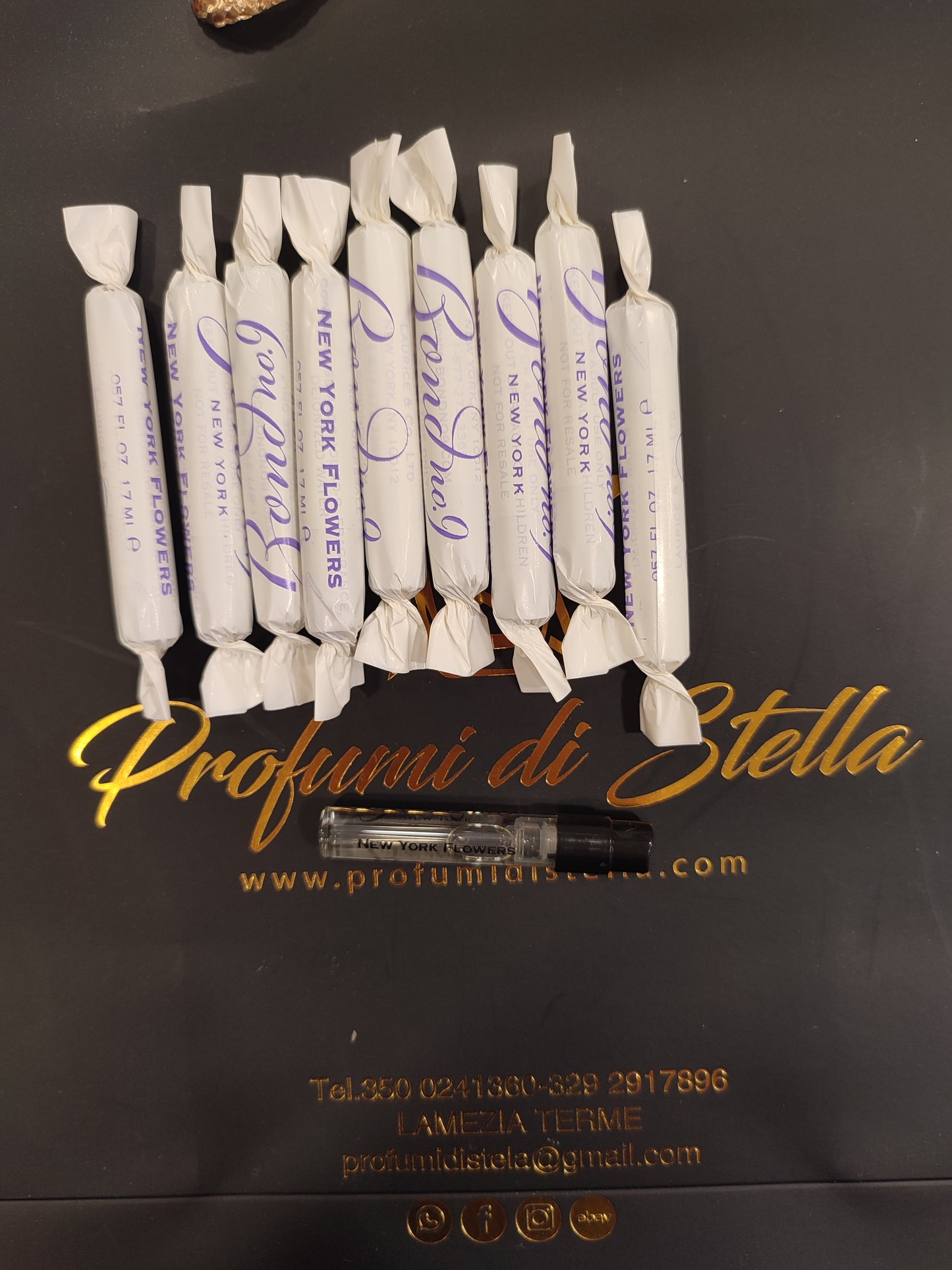 10 Campioncini• 1,7 ml• Bond.No 9• New York Flowers• Senza Scatola