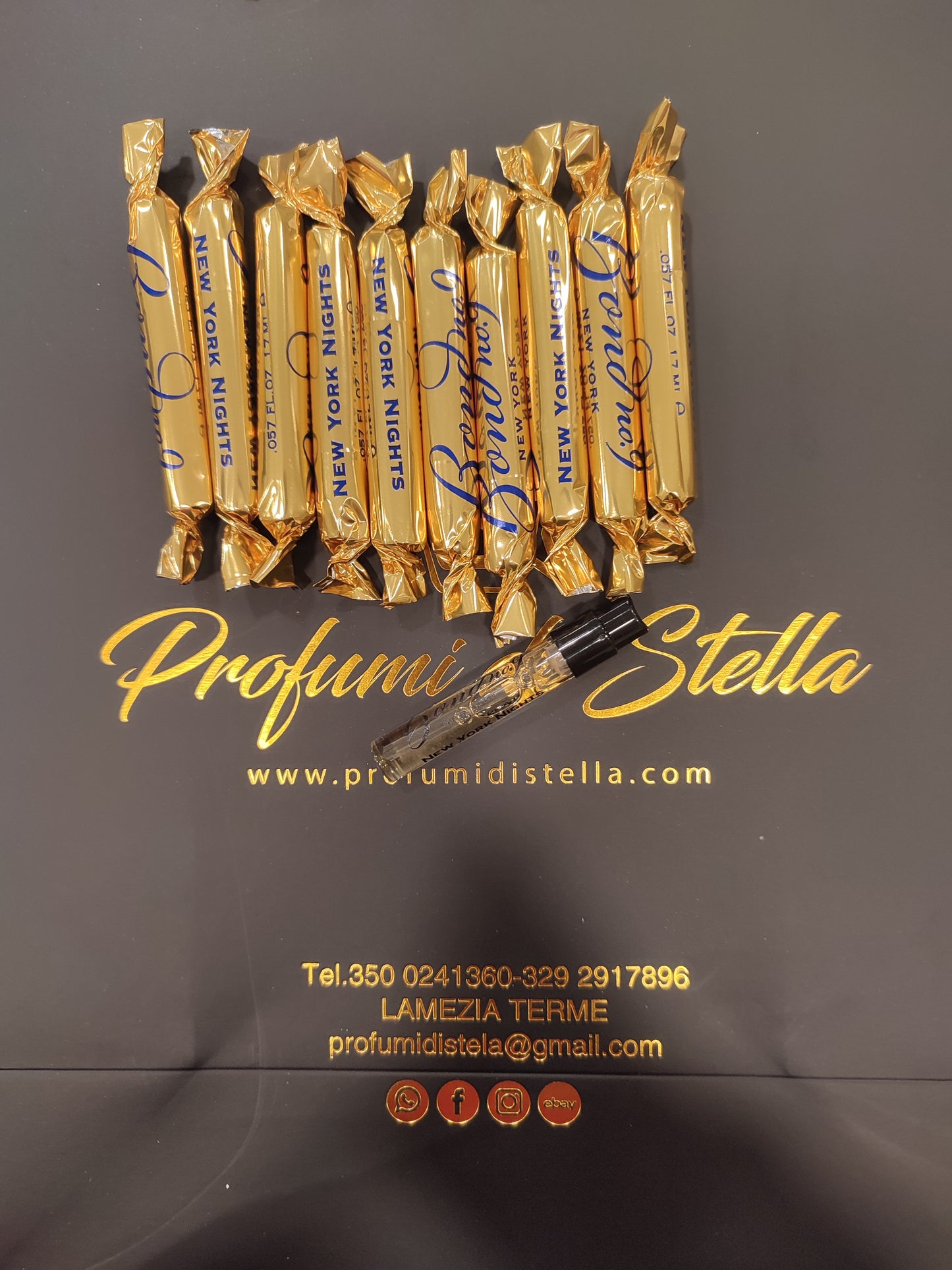 10 campioncini• 1,7 ml• BondNo. 9• New York Nights• Senza Scatola