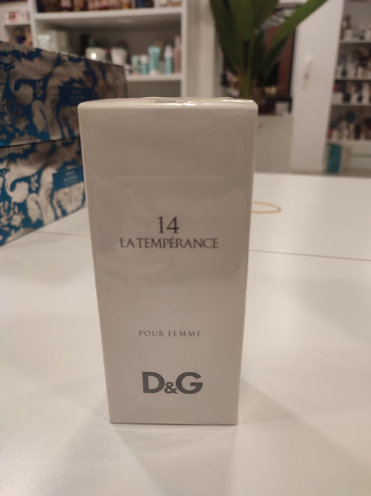 Dolce & Gabbana• 14 La Temperance• Pour Femme• 100 ml• Eau De Toilette• Scatola Danneggiata