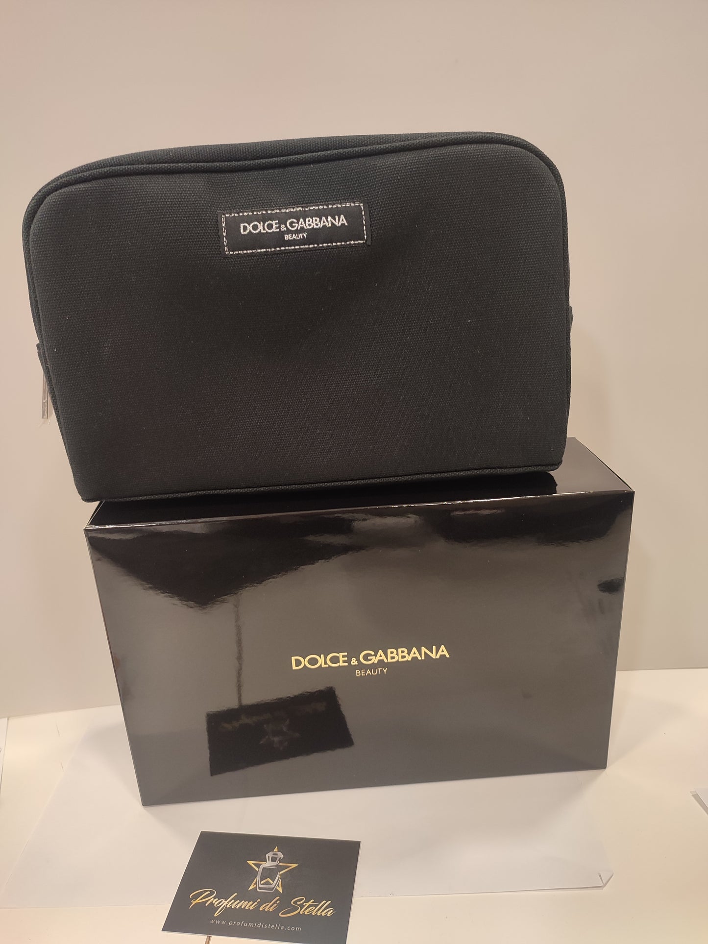 Dolce e Gabbana •  Beauty Trousse •  Tessuto Jeans