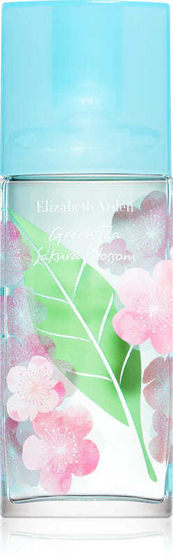 2 Acque Profumate Elisabeth Arden•  Green Tea•  Sakura Blossom•  100ml•  Eau De Toilette•  Senza Scatola•  Senza Tappo