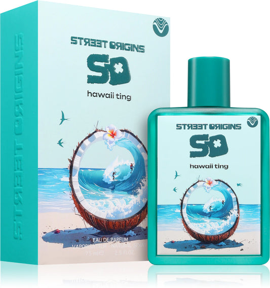 Street Orgins• Hawaii Ting • 75ml• Eau De Parfum