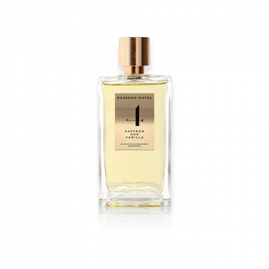 Rosendo Mateu • N 4 saffron oud vanilla • Eau de Parfum • Donna • 100ml • Senza Scatola