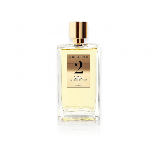 Rosendo Mateu • N 2 citrus wood suede leather • Eau de Parfum • UNISEX  • 100ml • Senza Scatola