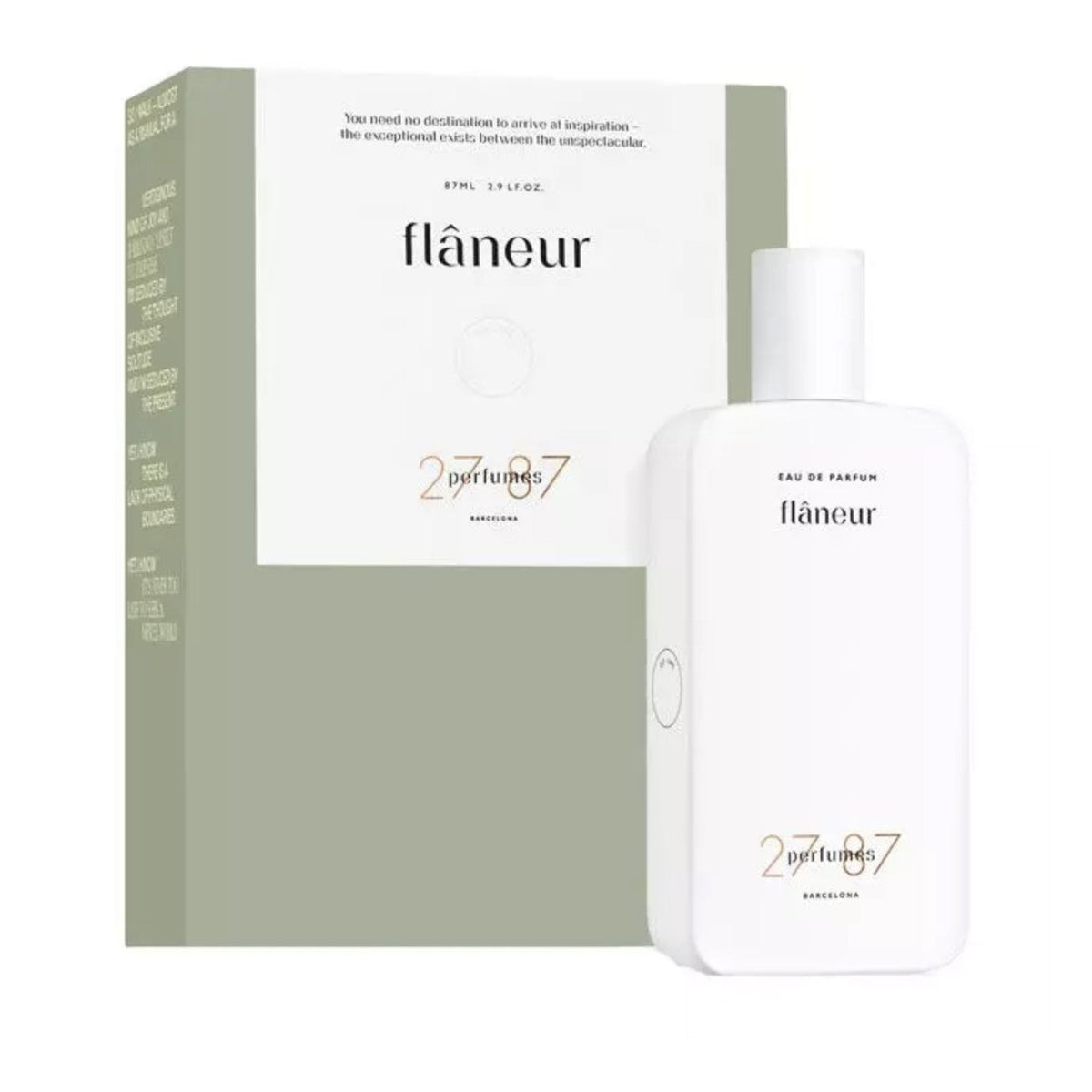 27 87 Perfumes•  Flaneur•  87ml•  Eau De Parfum