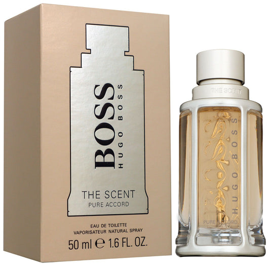 Hugo Boss •  The Scent Pure Accord •  For Him • Eau de Toilette • 50 ml • senza cellophane