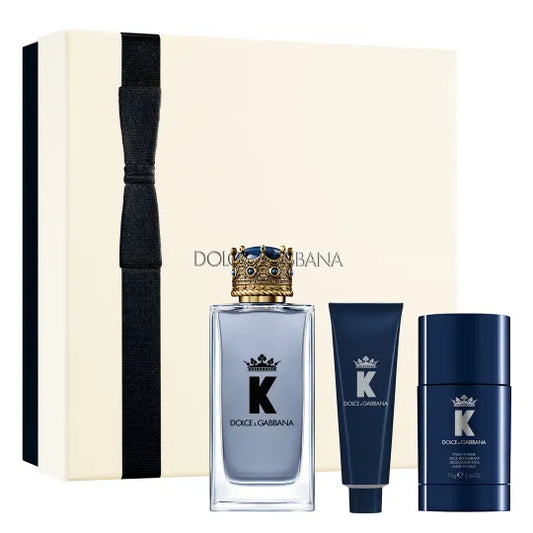 Set• Dolce & Gabbana• King• 100 ml edt• 50 ml shower gel• deodorant stick 75 g