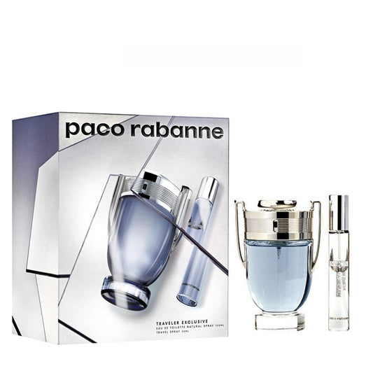 SET • Paco Rabanne • Invictus •  Eau De Toilette 100ml + 20ml Eau de Toilette • da Uomo